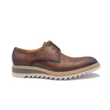 Carrucci Shoes Plain Toe Blucher Oxford