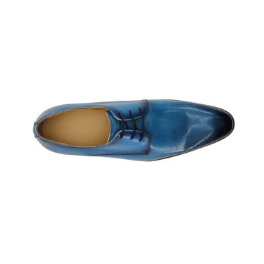 Carrucci Shoes Plain Toe Blucher Oxford
