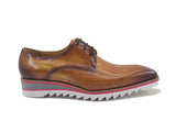 Carrucci Shoes Oxford Wing-Tip Leather Dress Shoe
