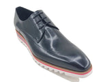 Carrucci Shoes Oxford Wing-Tip Leather Dress Shoe