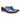 Carrucci Shoes Oxford Wing-Tip Leather Dress Shoe in Blue