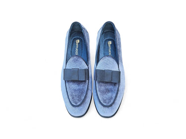 Carrucci Shoes Premium Velvet Prom Loafer
