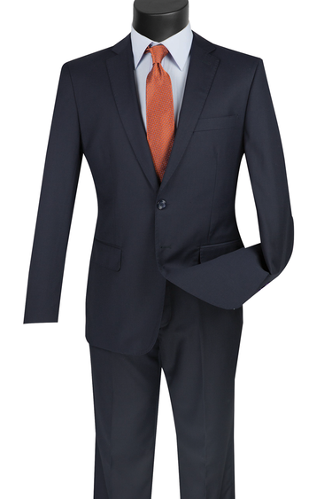 Vinci Navy Slim Fit 2 Piece Suit - SC900-12
