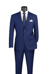 Vinci 2 Piece Slim Fit Suit in Patriot Blue - SC900-12