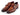 Paul Parkman Men's Leather Double Monkstrap Shoes in Brown