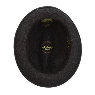Scala Baltimore Crushable Wool Felt Fedora