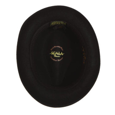 Scala Baltimore Crushable Wool Felt Fedora