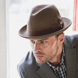 Scala Coeur Crushable Wool Felt Fedora