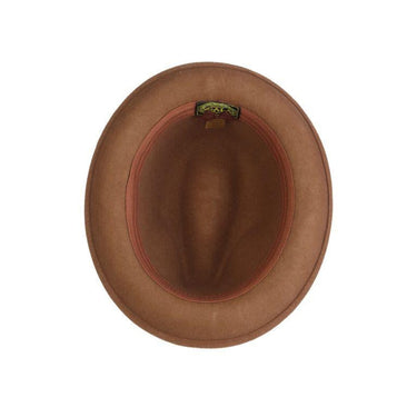 Scala Coeur Crushable Wool Felt Fedora