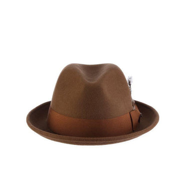 Scala Coeur Crushable Wool Felt Fedora