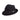 Scala Fremont Crushable Wool Felt Fedora in Black