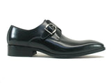 Carrucci Shoes Signature Buckle Monk Strap Shoe