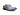 Carrucci Shoes Signature Buckle Monk Strap Shoe in Gray