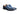Carrucci Shoes Signature Buckle Monk Strap Shoe in Navy