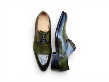 Carrucci Shoes Signature Burnished Derby Dress Shoe