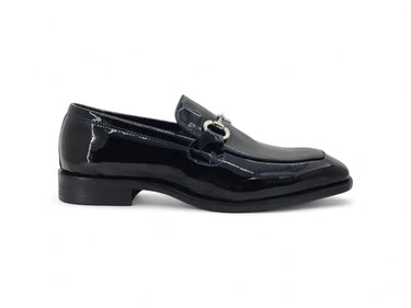 Carrucci Shoes Signature Horse Bit Patent Loafer