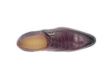 Carrucci Shoes Single Monk Buckle Split Toe Loafer