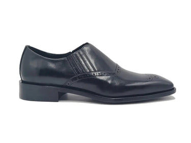 Carrucci Shoes Medallion Slip-On Dress Loafer