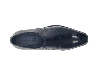 Carrucci Shoes Medallion Slip-On Dress Loafer