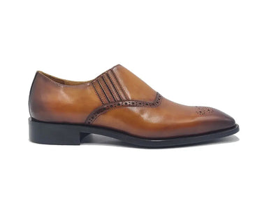 Carrucci Shoes Medallion Slip-On Dress Loafer