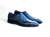 Carrucci Shoes Medallion Slip-On Dress Loafer in Black