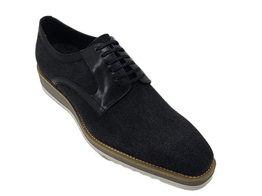 Carrucci Shoes Spring Linen Mixed Media Oxford