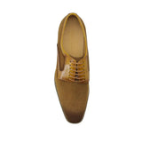Carrucci Shoes Spring Linen Mixed Media Oxford