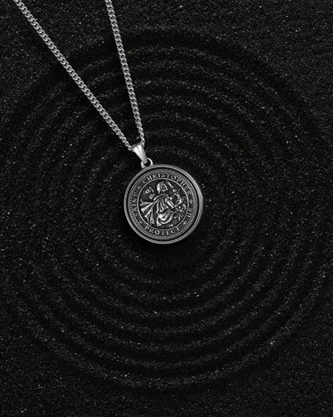 St. Christopher Set - Sterling Silver Set