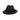 Stacy Adams Dublin Vented Poly Braid Fedora in Black