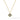 Star Of David Pendant - 14K Gold Onyx