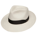 Stetson Adventurer Shantung Straw Fedora in Natural