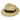 Stetson Adventurer Shantung Straw Fedora in Butterscotch