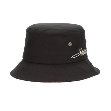 Stetson Bernese Water Repellent Poplin Bucket in Black