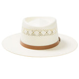 Stetson Brentwood Vented Shantung Straw Wide Brim Gambler