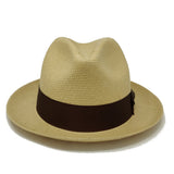 Stetson Haberdash Center Dent Shantung Straw Fedora