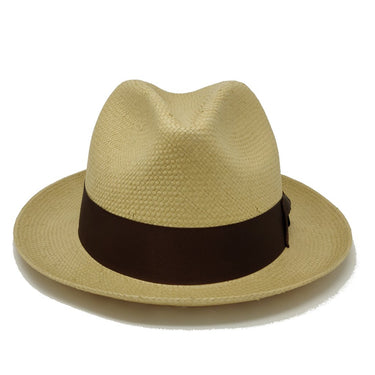 Stetson Haberdash Center Dent Shantung Straw Fedora