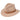 Stetson Markham Pinch Front Wool Felt Fedora in Light Brown