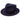 Stetson Prof Wool Felt Fedora in Navy