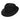 Stetson Prof Wool Felt Fedora in Black