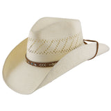 Stetson Santa Fe Shantung Panama Straw Hat in Natural
