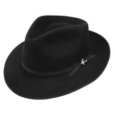 Stetson Stratoliner B Soft Felt Fedora in Black