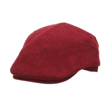 Stetson Waldo Corduroy Nylon Blend Ivy Cap in Burgundy