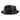Steven Land Ayden Wool Pinch Front Fedora in Charcoal Black #color_ Charcoal Black