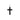 Stone Cross (Large) - Black Onyx