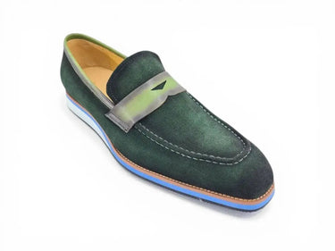 Carrucci Shoes Stylish Suede Penny Loafer