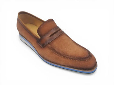 Carrucci Shoes Stylish Suede Penny Loafer