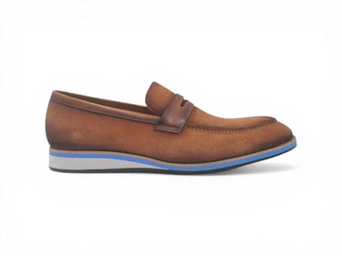 Carrucci Shoes Stylish Suede Penny Loafer