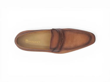 Carrucci Shoes Stylish Suede Penny Loafer