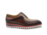 Carrucci Shoes Two-Tone Brogue Oxford Dress Shoe