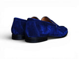 Suede Penny Loafer with Flexible Outsole — view 8